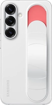 Samsung Standing Grip Case für Galaxy S25 weiß