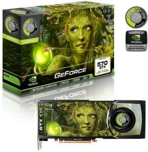 Point of View GeForce GTX 570, 1.25GB GDDR5, 2x DVI, Mini HDMI