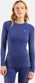 Odlo Performance Warm Eco Funktionsshirt langarm skipper blue (Damen)