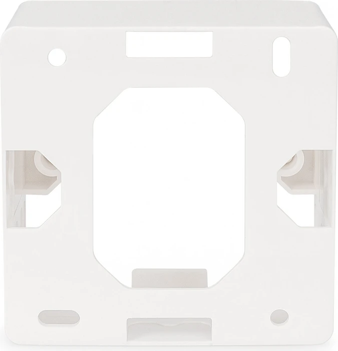 Digitus Leerdose für Keystone Module, 1x Keystone Aufnahme, deutsches Layout, weiß