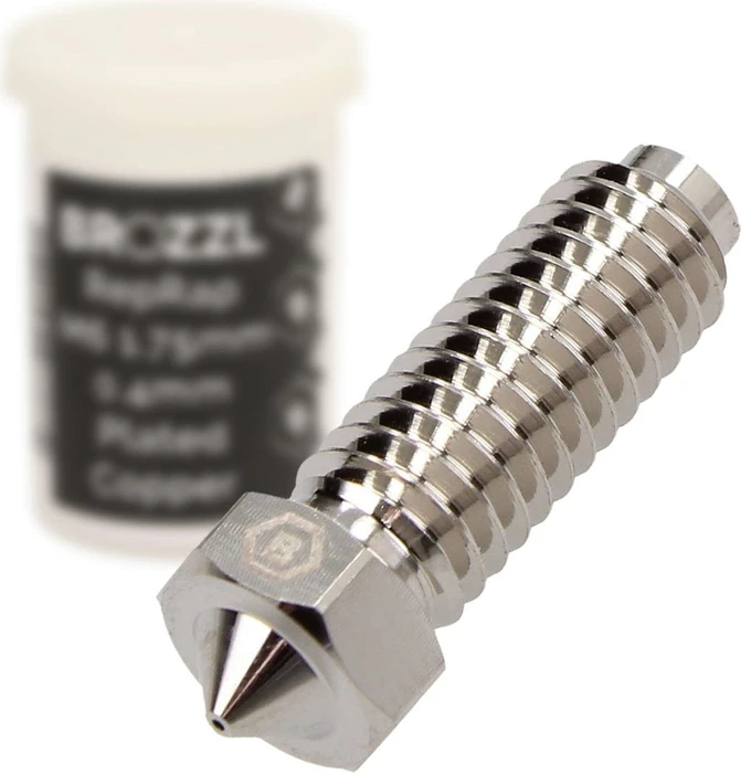 Brozzl Druckdüse Plated Copper für Neptune 4 Plus / Max, 1.75mm, 0.4mm