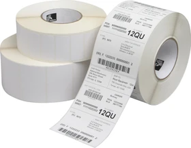 Zebra Thermoetiketten Z-Perform 1000T, 57x32mm, weiß, unbeschichtet, 8er-Pack (33920 Etiketten)