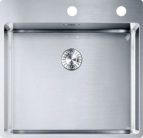 Franke Box BXX 210-50 A Einbau Becken mittig mit Ablauffernbedienung edelstahl