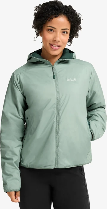 Jack Wolfskin Trail Light Ins 2in1 Funktionsjacke green zinnia (Damen)