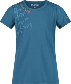 CMP Print Funktionsshirt kurzarm deep lake (Junior)