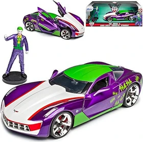 Jada Toys DC Comics - 2009 Chevy Corvette Stingray 1:24