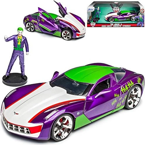 Jada Toys DC Comics - 2009 Chevy Corvette Stingray 1:24