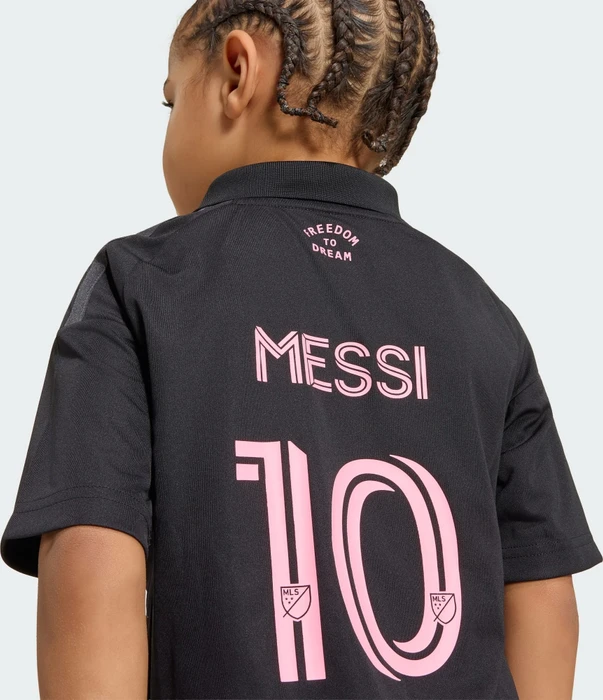 adidas Inter Miami CF Messi 2026/2027 Auswärtsausrüstung kurzarm (Junior)