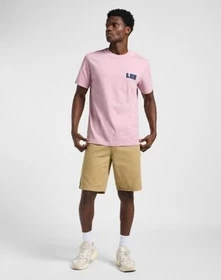 Lee Workwear Relaxed Graphic T-Shirt kurzarm soft mauve (Herren)