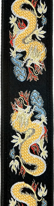 D'Addario Nylon Woven Guitar Strap Dragon