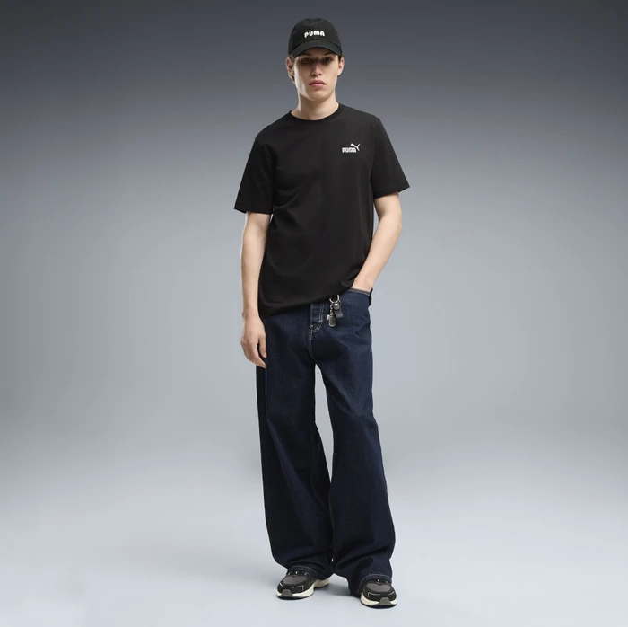 Puma Essentials Small No.1 Logo T-Shirt kurzarm puma black