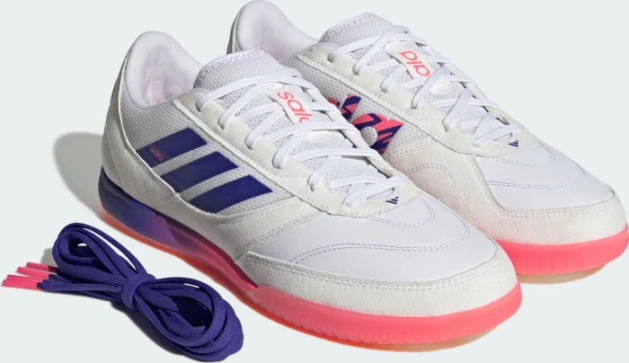 adidas Top Sala Competition II IN cloud white/pure purple/solar turbo
