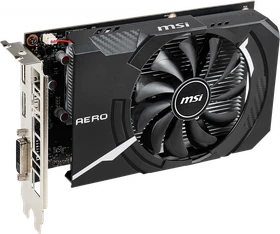 MSI GeForce GTX 1650 Aero ITX 4G OCV1, 4GB GDDR5, DVI, HDMI, DP