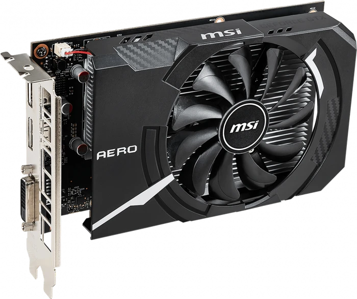 MSI GeForce GTX 1650 Aero ITX 4G OCV1, 4GB GDDR5, DVI, HDMI, DP