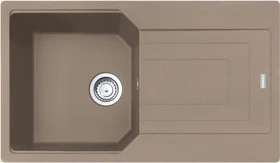 Franke Urban UBG 611-86 Einbau Becken reversibel mit Ablauffernbedienung cashmere