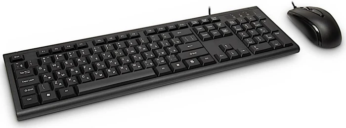 Inter-Tech Nitrox KM-3149R schwarz, USB, US/RU Image