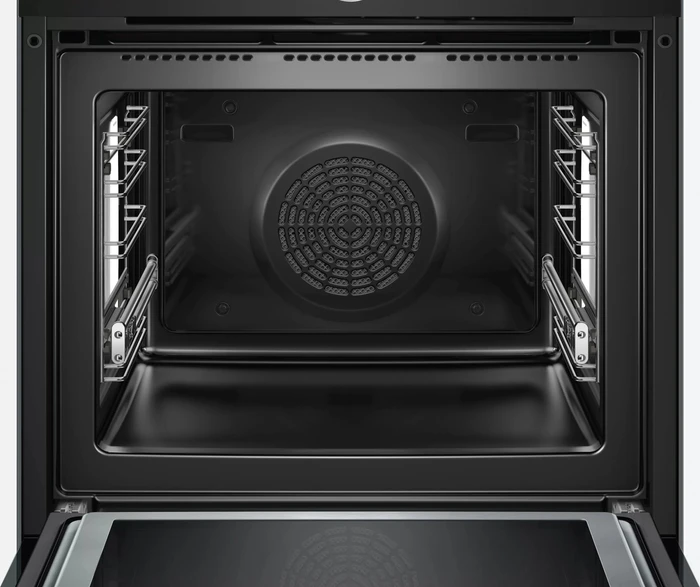 Bosch Serie 8 HNG6764B6 Backofen mit Mikrowelle und Dampfunterstützung