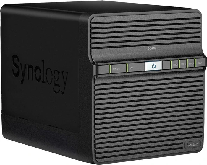 Synology DiskStation DS416j, 512MB RAM, 1x RJ-45 1000Base-T, 1x USB-A 3.0