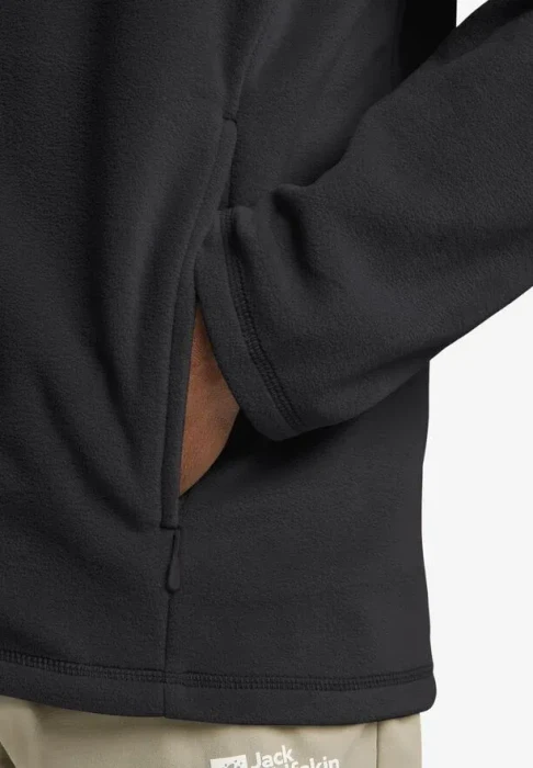 Jack Wolfskin Wild Rebel 200 FZ Funktionsjacke schwarz (Herren)