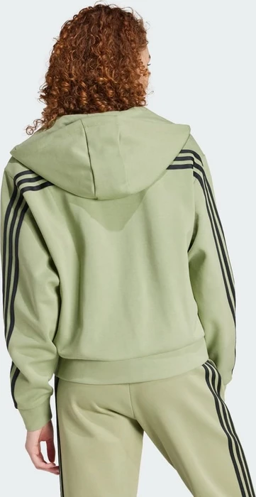 adidas Future Icons 3-Streifen Hoodie tent green (Damen)