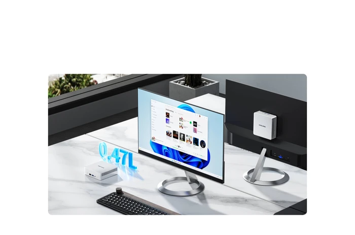 Minisforum M2 Air, Core 3 304, 16GB RAM, 500GB SSD