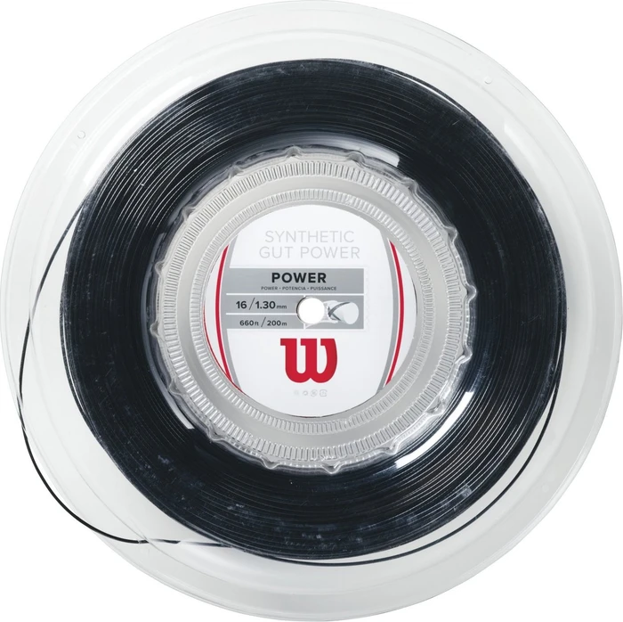 Wilson Synthetic Gut Power 16 schwarz, 200m