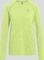 Odlo Essential Seamless Funktionsshirt langarm shadow lime melange (Damen) Vorschaubild