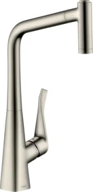 Hansgrohe Metris 320 edelstahloptik