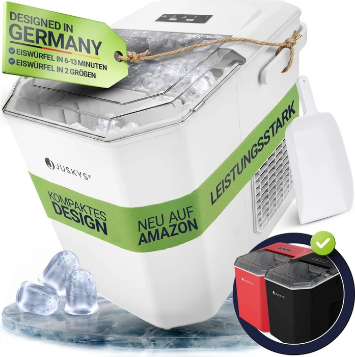 Juskys IceOracle Eiswürfelbereiter weiß