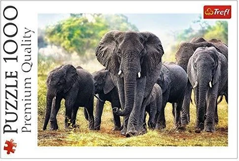 Trefl Puzzle African Elephants (10442)