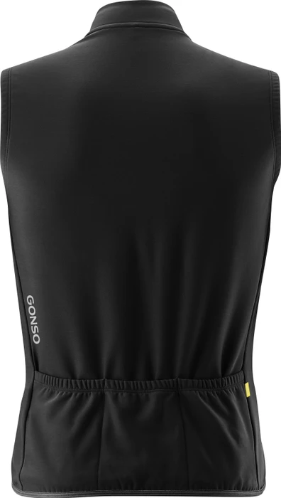 Gonso Cavento Funktionsweste schwarz (Herren)