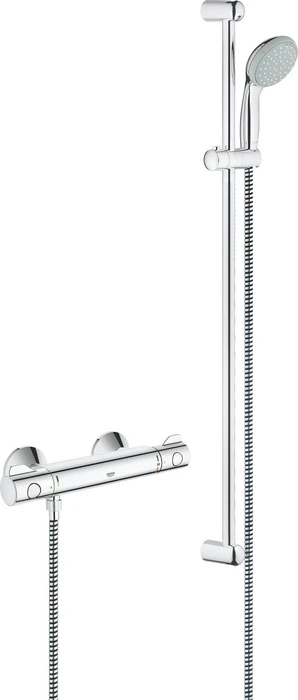 Grohe Grohtherm 800 Thermostat Duschset 1/2" chrom