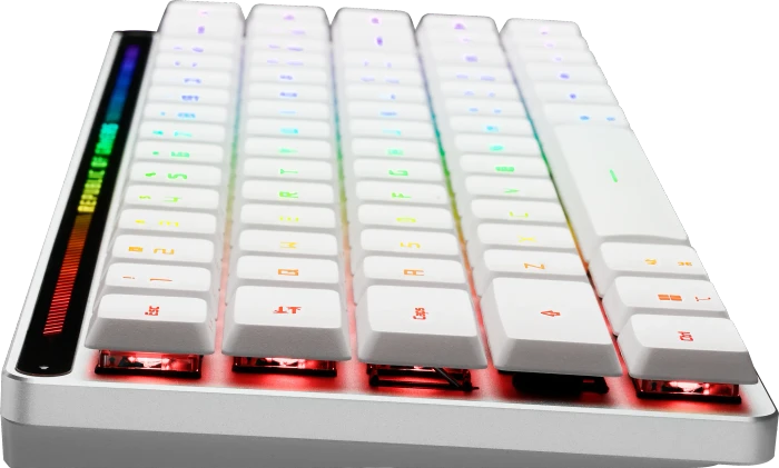 ASUS ROG Falchion RX Low Profile, weiß/silber, ROG RX RED Low-Profile, USB/Bluetooth, DE