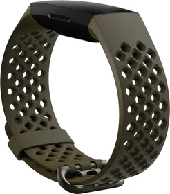 Fitbit Ersatzarmband Sport Large für Charge 4 und Charge 3 evergreen