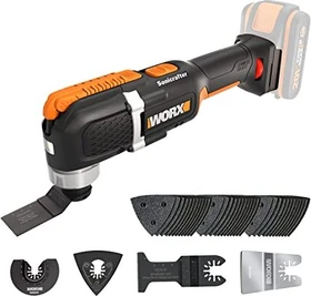 Worx Sonicrafter 20V PowerShare Akku-Multifunktionswerkzeug solo inkl. Zubehör