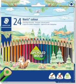 Staedtler Noris colour 187 Buntstift sortiert, Kartonbox, 24er-Set