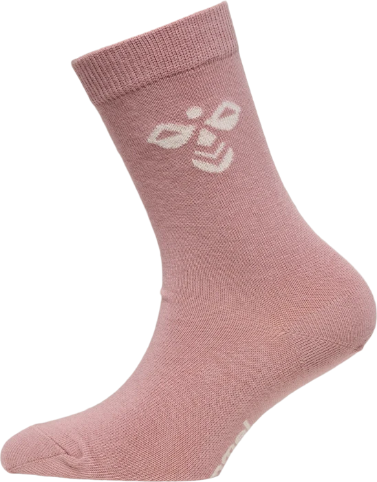 hummel Sutton Socken woodrose, 3 Paare (Junior)