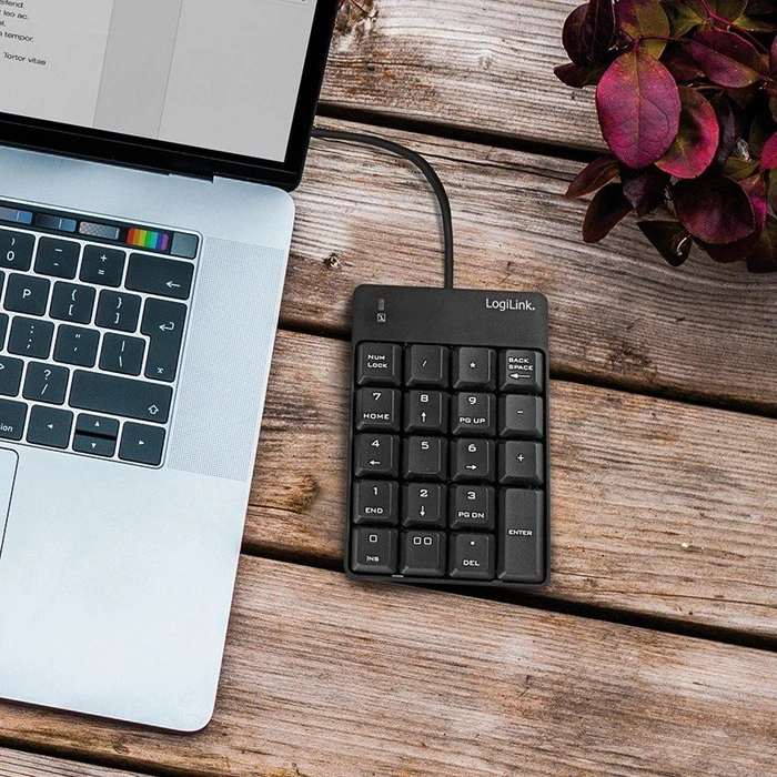 LogiLink Keypad, schwarz, USB
