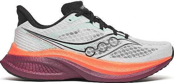 Saucony Endorphin Speed 5 white/crimson (Herren)