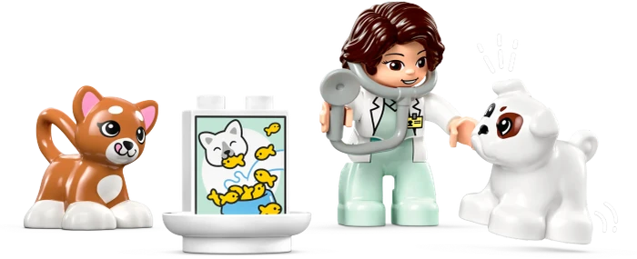 LEGO DUPLO - Besuch in der Tierklinik