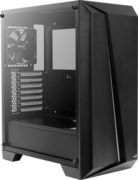AeroCool Cylon Pro, schwarz, Acrylfenster