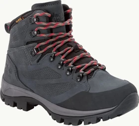 Jack Wolfskin Rebellion Texapore Mid grau/rot (Damen)