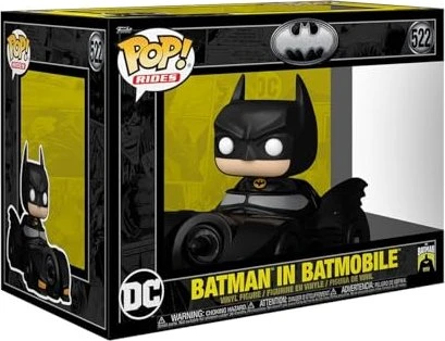 FunKo Pop! Rides - DC Batman - Deluxe Batman in Batmobile (1989)