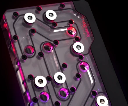 EK Water Blocks Quantum Line EK-Quantum Reflection Fractal ATX D5 PWM D-RGB, Acryl