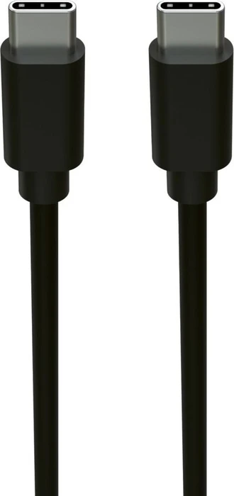 Ansmann USB-C Kabel, USB 3.0, 5Gb/s, 60W PD 3.0, USB-C Stecker auf USB-C Stecker, schwarz, 1.2m