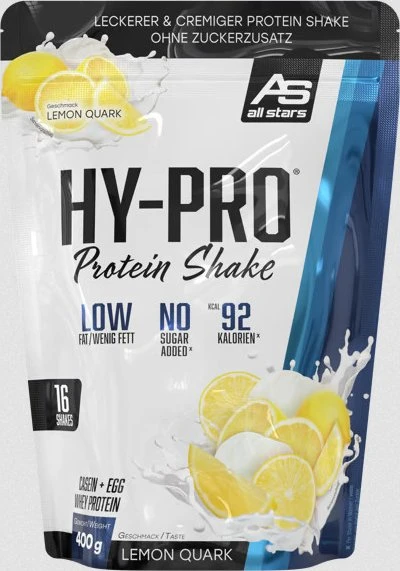 All Stars HY-Pro Protein Lemon Quark 400g