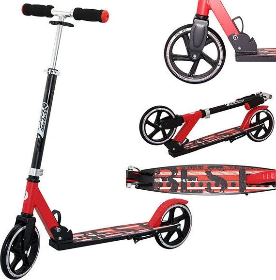 Best Sporting 205er Scooter rot/schwarz