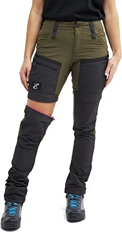 RevolutionRace GP Pro Zip-Off Hose lang dark olive (Damen)