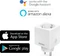 Hama WLAN-Steckdose Mini, ohne Hub, Smart-Steckdose Vorschaubild