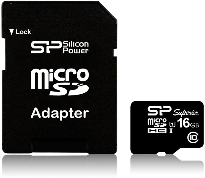 Silicon Power Superior R90/W45 16GB Kit, UHS-I, Class 10